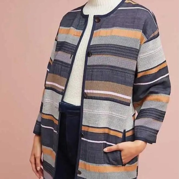 Anthropologie Jackets & Blazers - Anthropologie 34n 118w Kali Oversized Coat Size L
